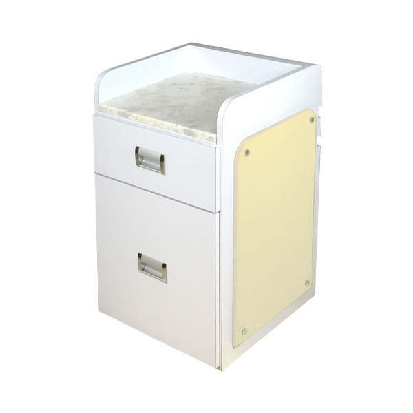 Pedi Cart D39 (White/Beige)